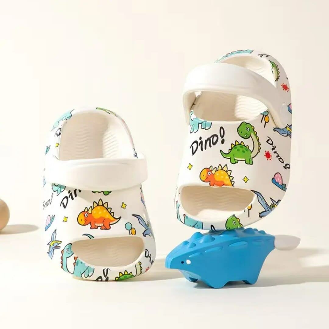 Chaussons Enfant Dino Colorés