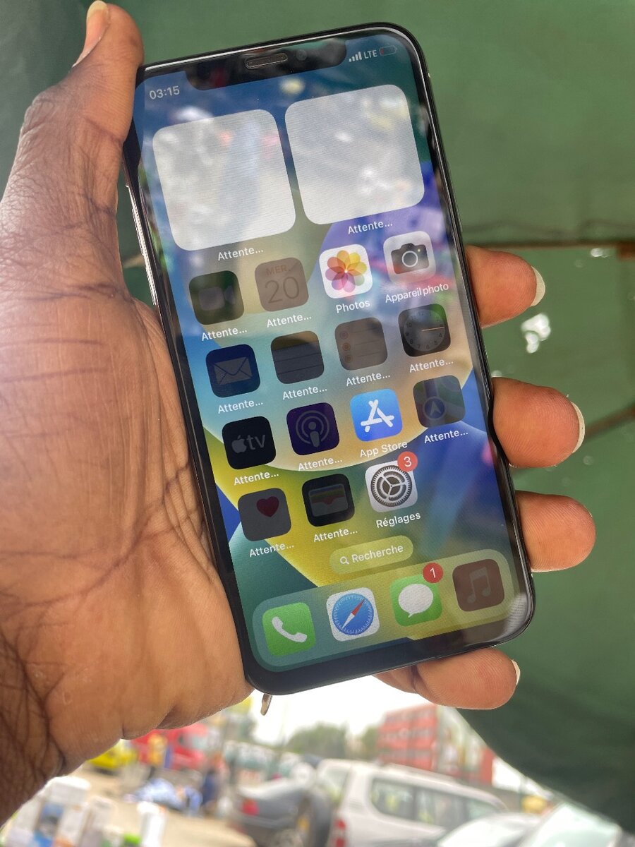 iPhone X sans id volume et vri