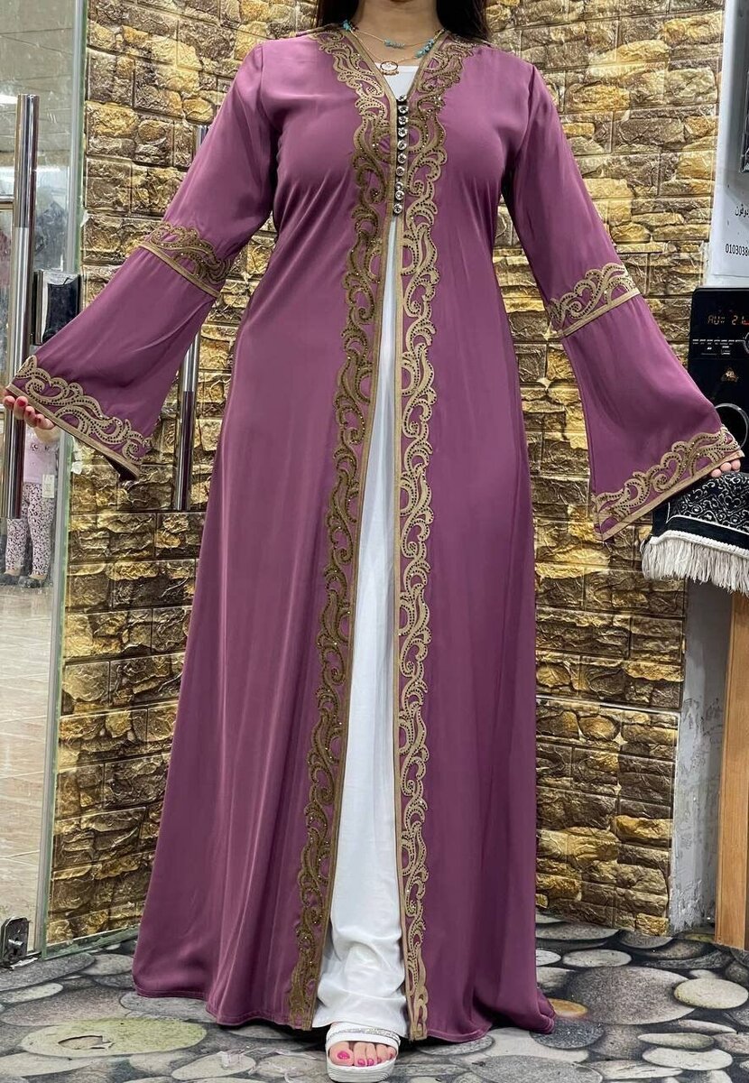 Magnifique robe longue hijab