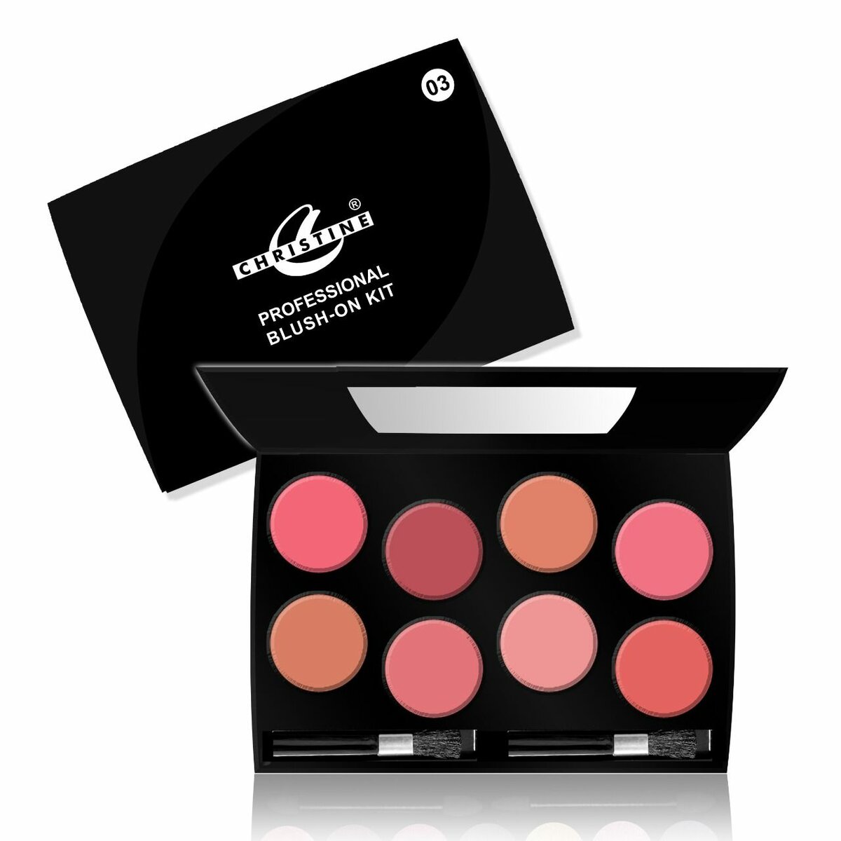 CHRISTINE PROFESSIONAL BLUSH-ON 8 COLORS KIT