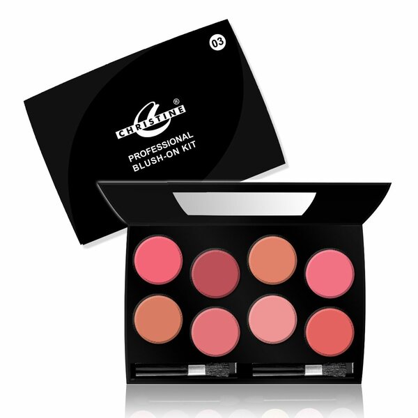 CHRISTINE PROFESSIONAL BLUSH-ON 8 COLORS KIT