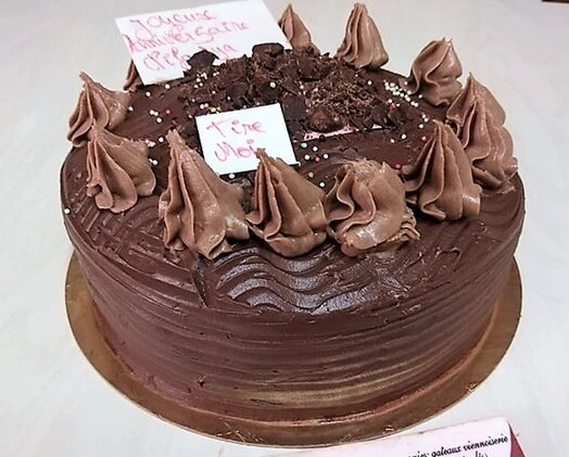 Gâteau Chocolat Anniversaire