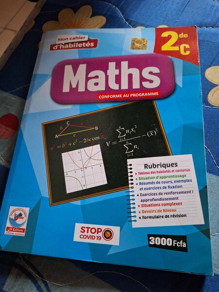 Cahier d'exercices Maths 2ndeC