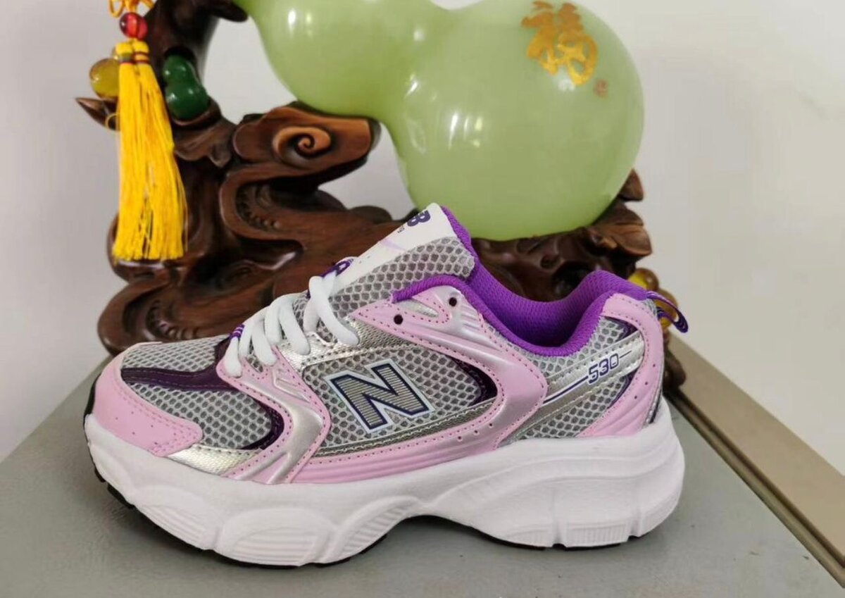 Baskets sport tendance colorées