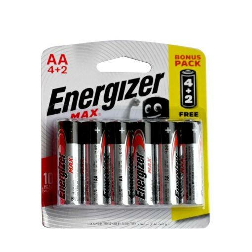Energizer 4+2 AA battery