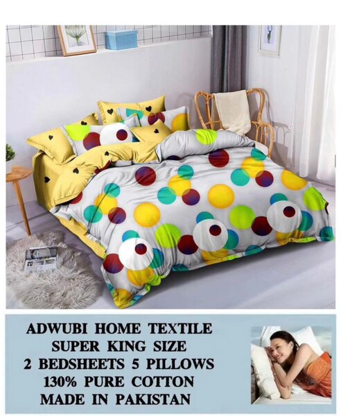 4 Pillow Cases 2 Bedsheets