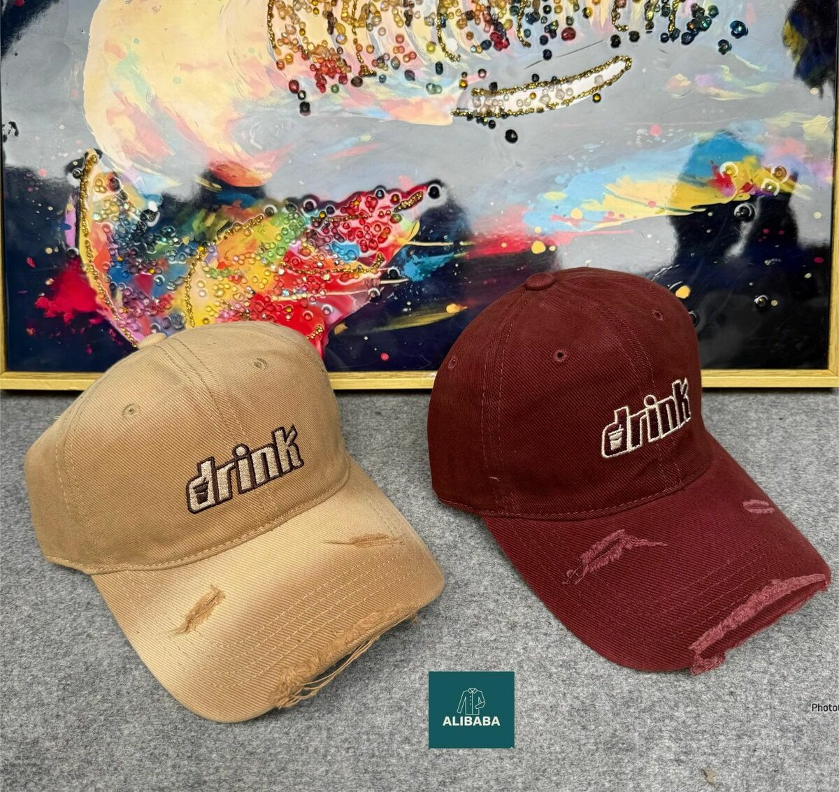 Casquettes décontractées "Drink"