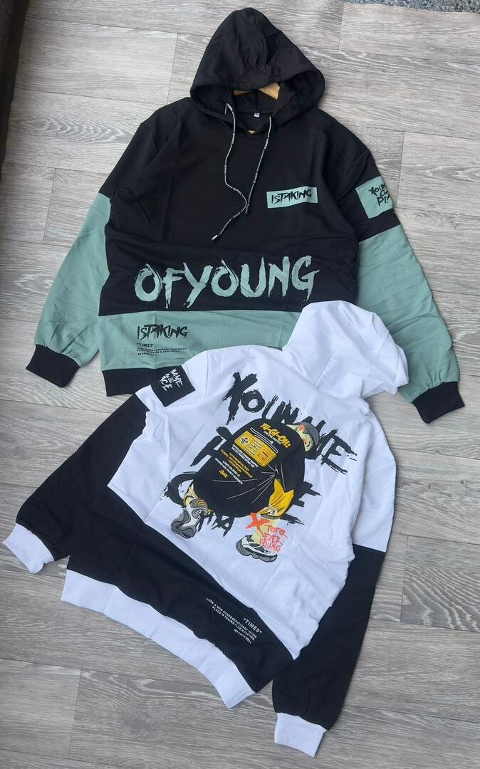 Sweat à capuche tendance unisexe