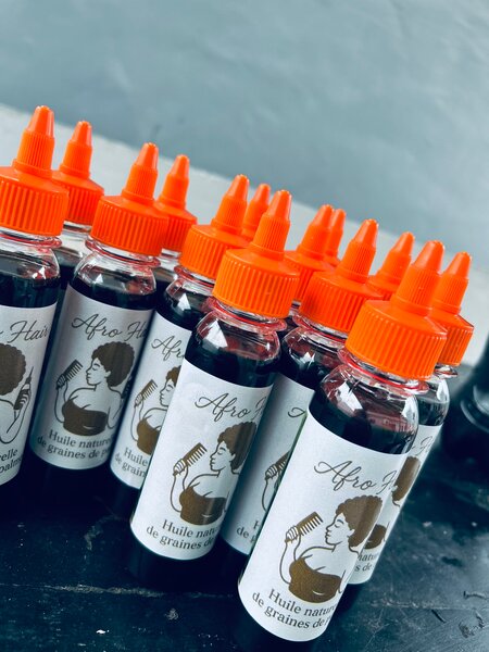 Huile Naturelle Cheveux Afro