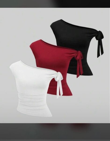 Top asymétrique élégant