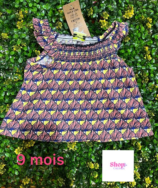 Ensemble Bébé Imprimé 9 Mois