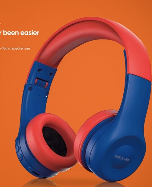 📢 𝗜𝗻𝘁𝗿𝗼𝗱𝘂𝗰𝗶𝗻𝗴 𝘁𝗵𝗲 𝗚𝗿𝗲𝗲𝗻 𝗟𝗶𝗼𝗻 𝗚𝗞-𝟭𝟬𝟬 𝗞𝗶𝗱 𝗛𝗲𝗮𝗱𝗽𝗵𝗼𝗻𝗲 – 𝗥𝗼𝗮𝗿𝗶𝗻𝗴 𝗙𝘂𝗻, 𝗦𝗮𝗳𝗲 𝗦𝗼𝘂𝗻𝗱 𝗳𝗼𝗿 𝗟𝗶𝘁𝘁𝗹𝗲 𝗘𝗮𝗿𝘀! 🦁🎧