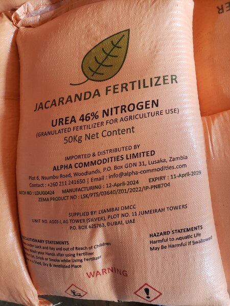 Urea fertilizer