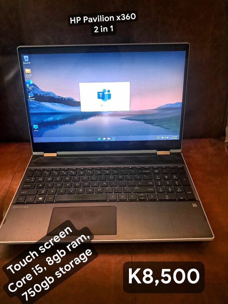 Hp Pavilion x360 convertible 2in1, Touch screen