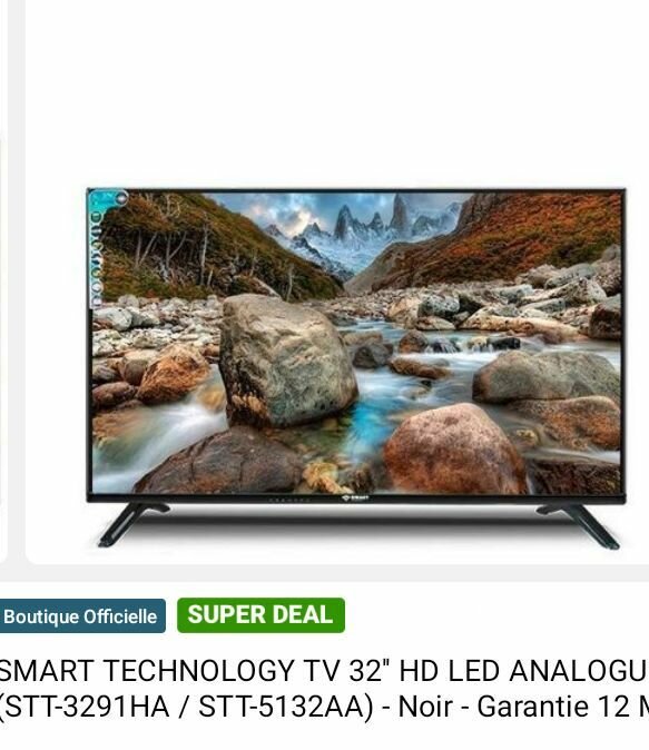 Téléviseur SMART 32" HD LED