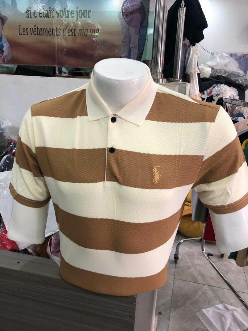 Lot de polos élégants pour hommes