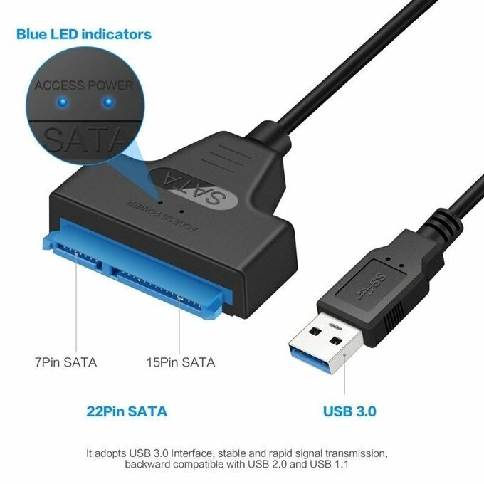 Adaptateur USB 3.0 vers SATA