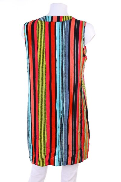 Robe décontracté multicolore