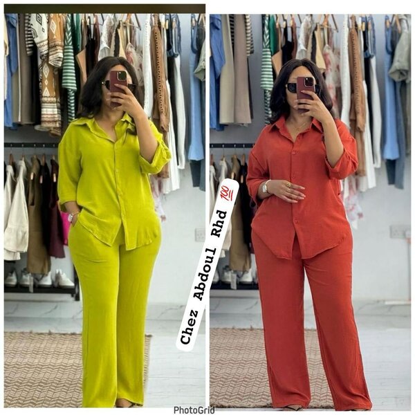 Ensemble chemise et pantalon