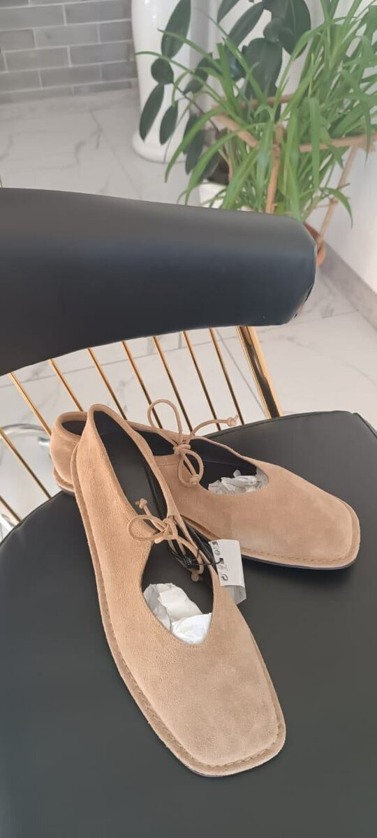 Балетки Massimo Dutti, новые, размер 40, маломерят