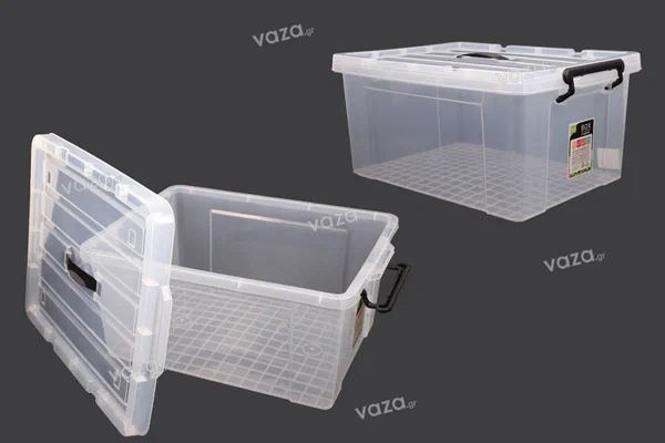 Boîte de rangement transparente