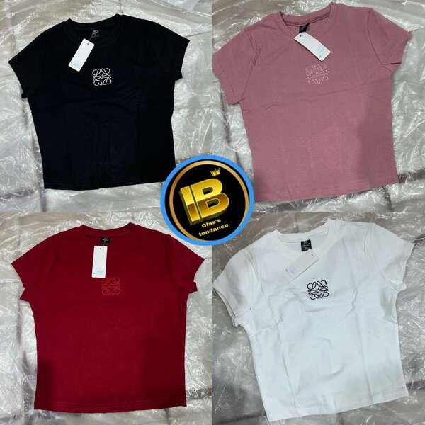 T-shirt crop tendance pour femmes