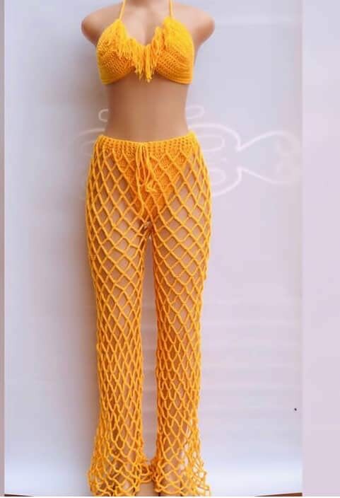 Crochet bikini set