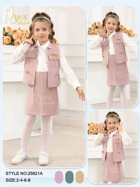 Ensemble Veste et Jupe Fille
