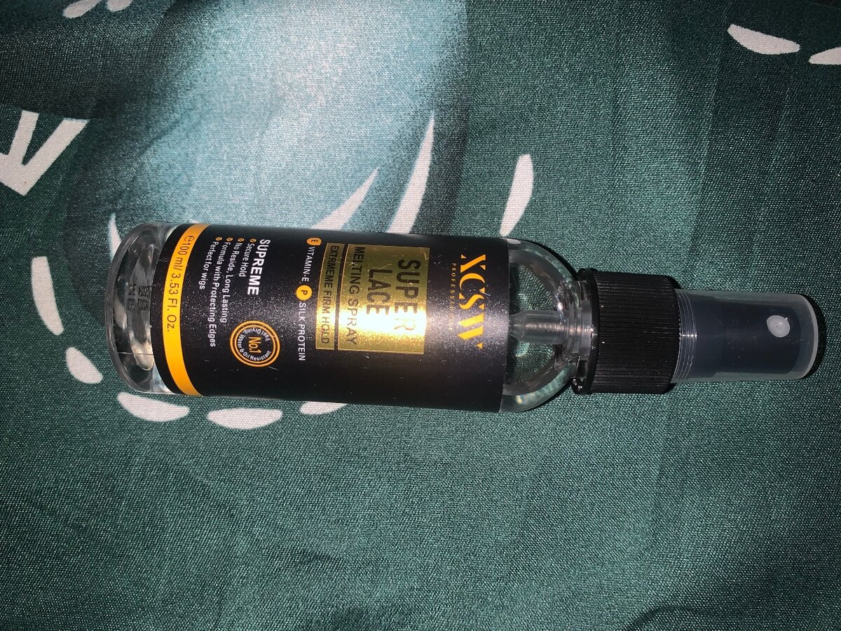 Spray teinté pour dentelle