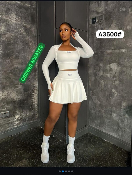 Ensemble casual rouge