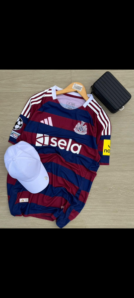 Maillot de football rayé homme