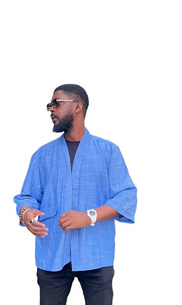 Veste kimono homme colorée