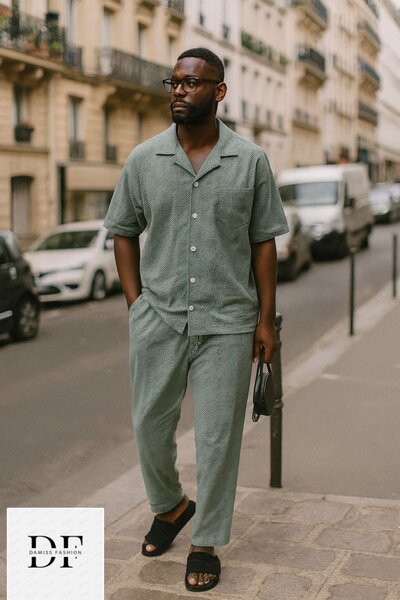 Ensemble Homme Élégant en Lin