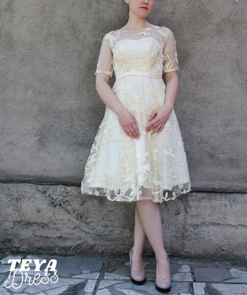 Короткие вечерние платья