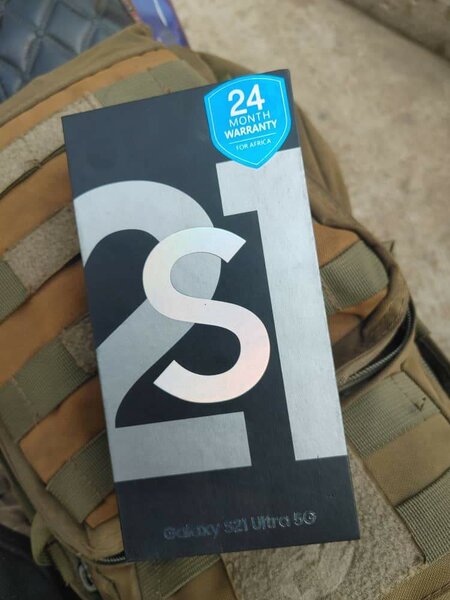 Galaxy S21 Ultra 5G 256gb brand new 5000mAh battery payment