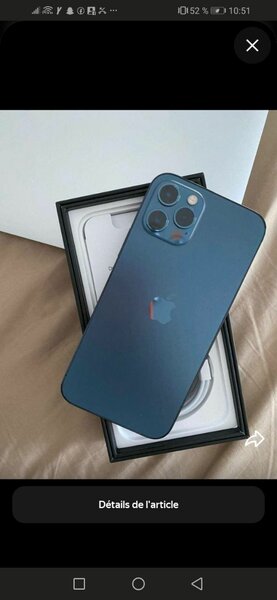 IPhone 12 pro max 256 go