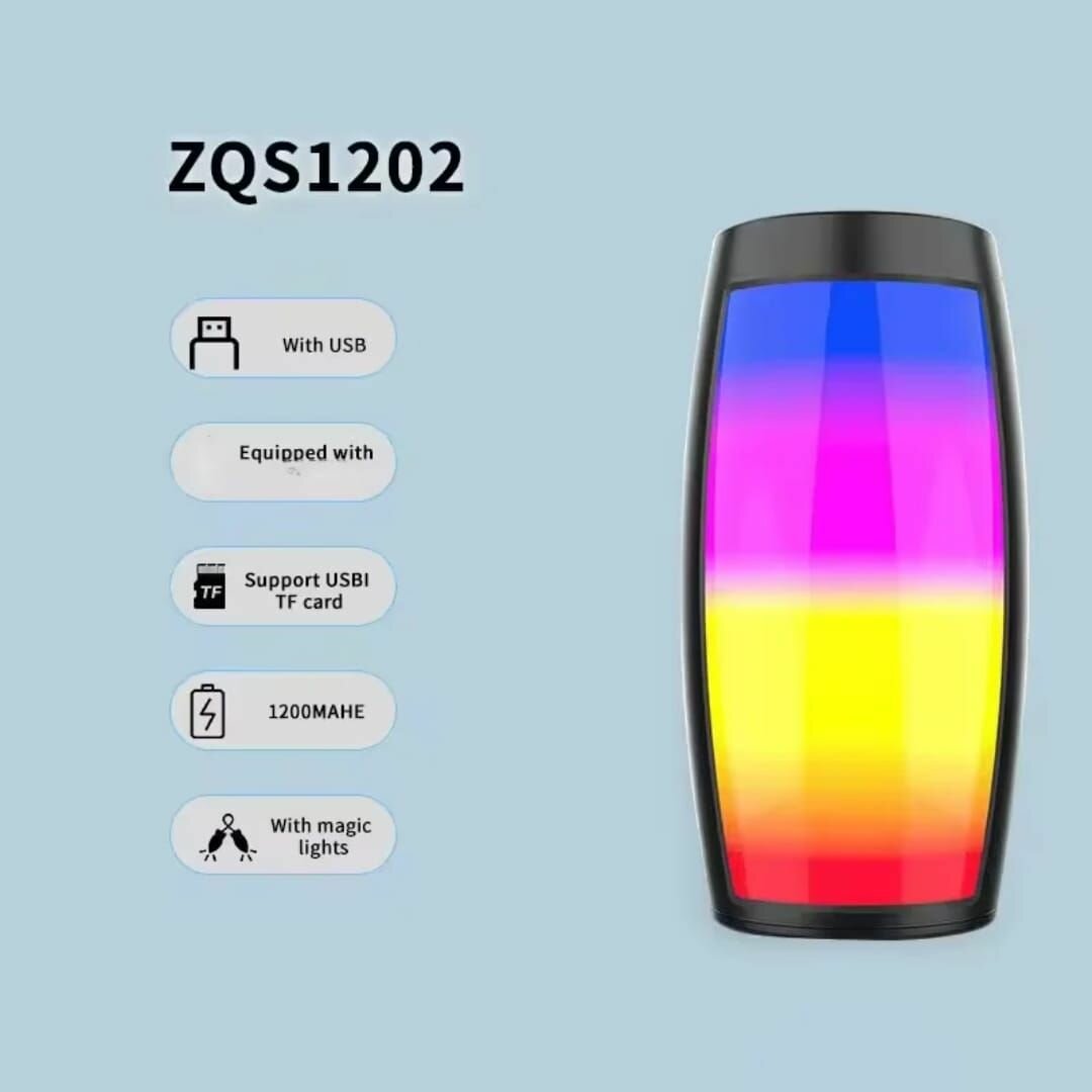 Enceinte Bluetooth LED
