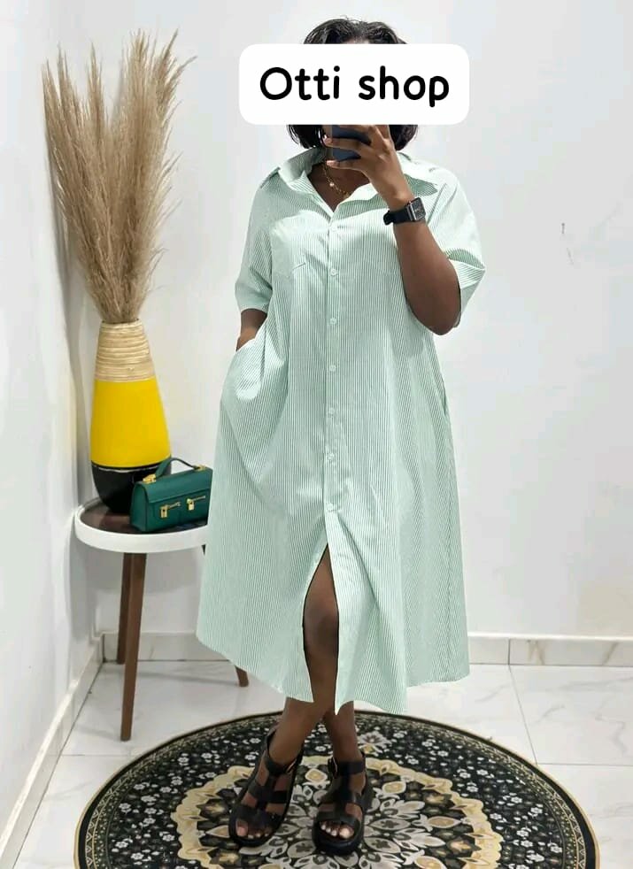 Robe Chemise Élégante Femme