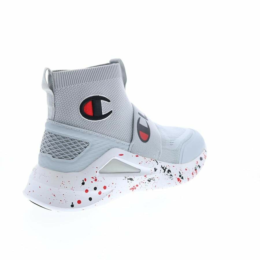 Sneakers montantes grises tendance