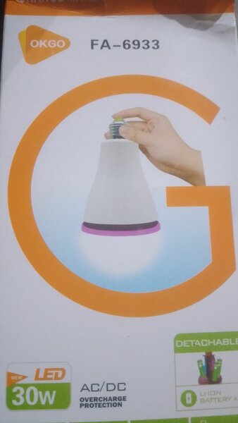 Lampe LED Rechargeable OKGO 30W