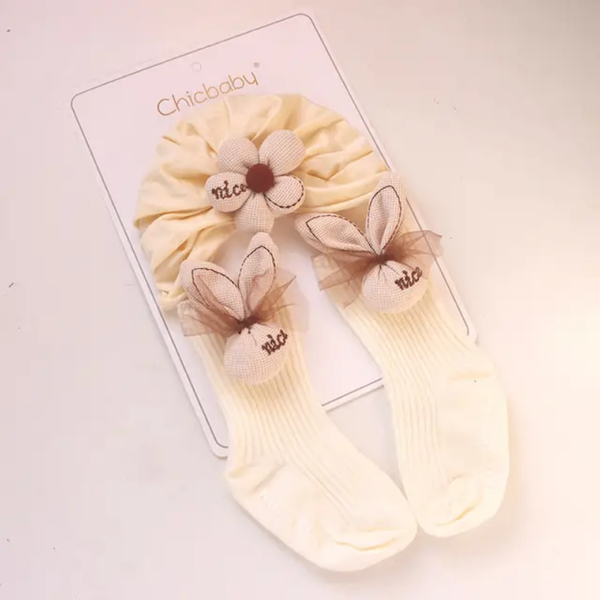 Chicbaby Bandeau et Chaussettes Enfant