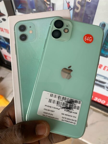iPhone 11 64 Go Vert