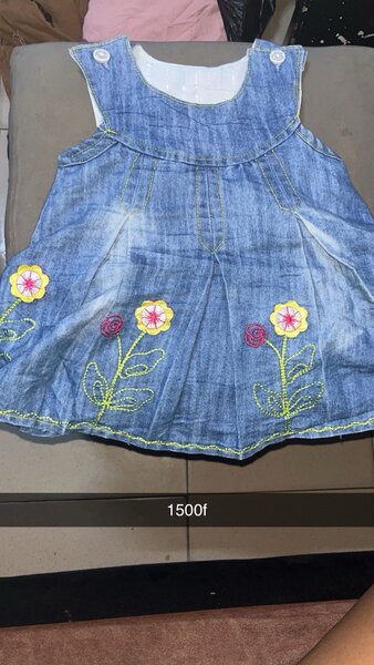 Robe en coton douce fille