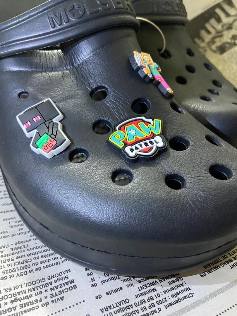 Sabots confort noirs adulte