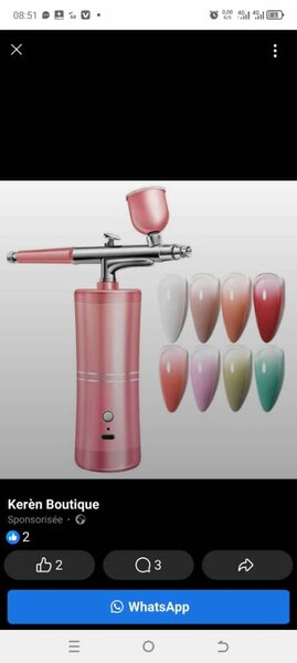 Kit Aérographe Maquillage Portable