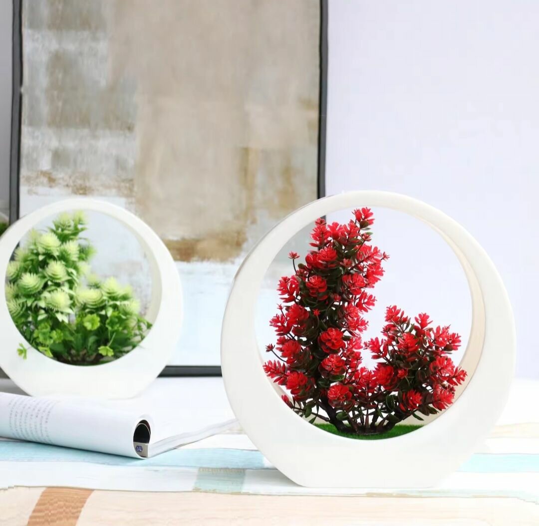 POT DE FLEUR ARTIFICIELLES