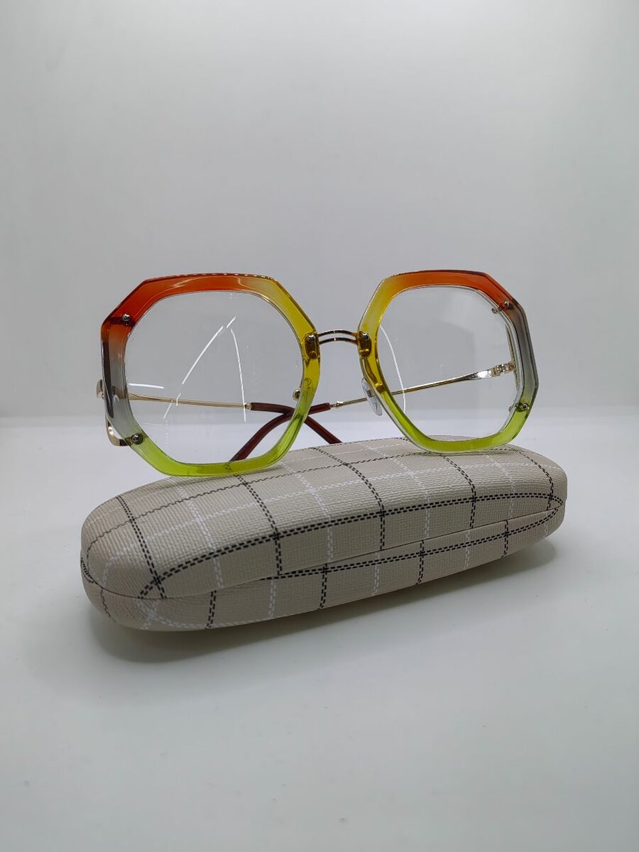 Lunettes rétro octogonales