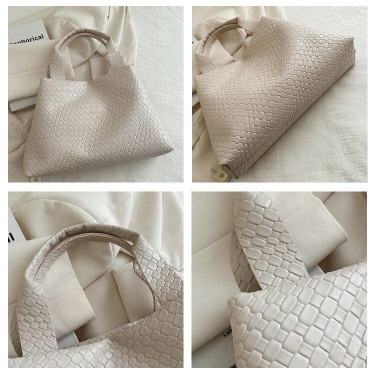 Sac à main tissé chic