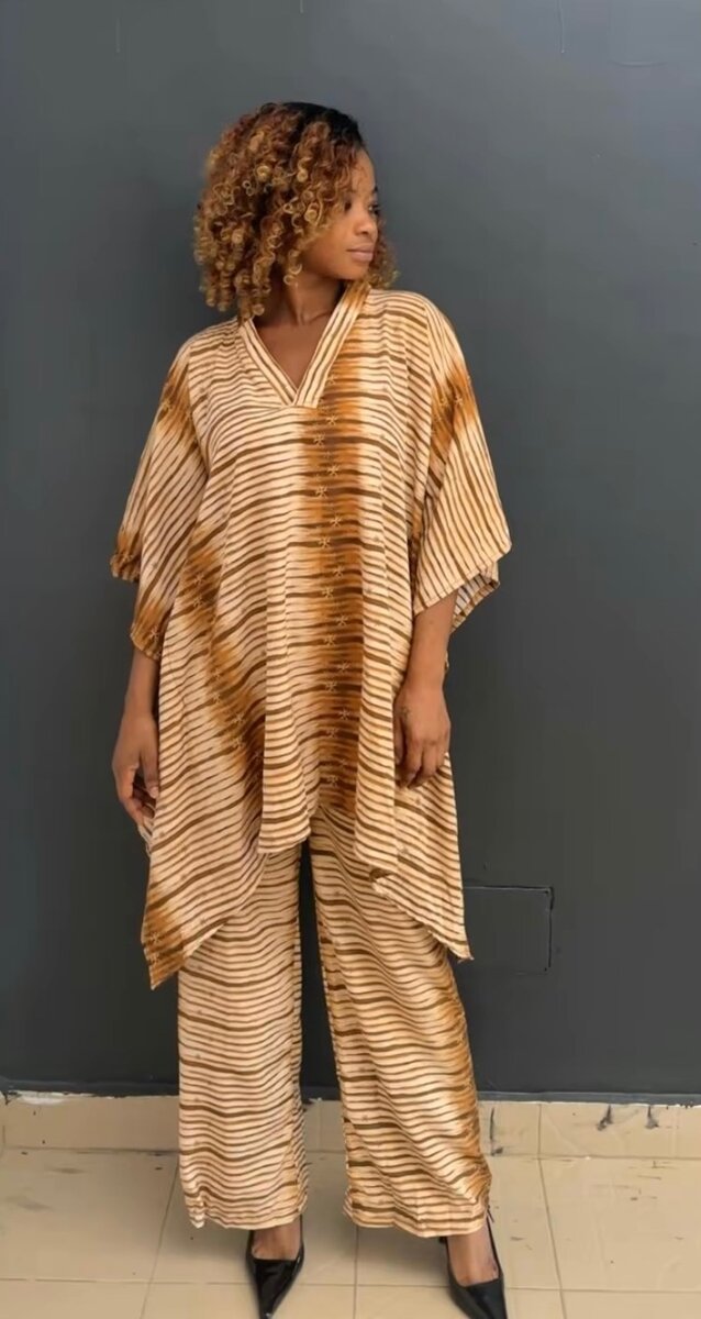 Ensemble Caftan et Pantalon Femme