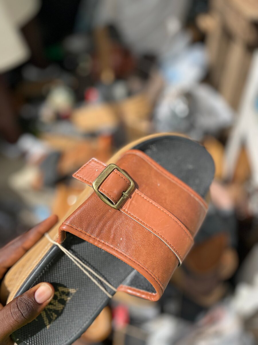 Sandales en cuir pour hommes